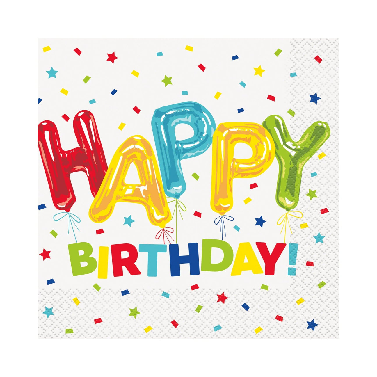 Happy Birthday Napkins