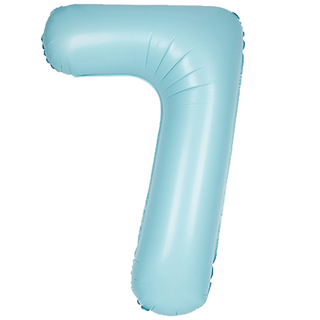 Unique Pastel Blue 7 Balloon