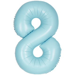 Unique Pastel Blue 8 Balloon