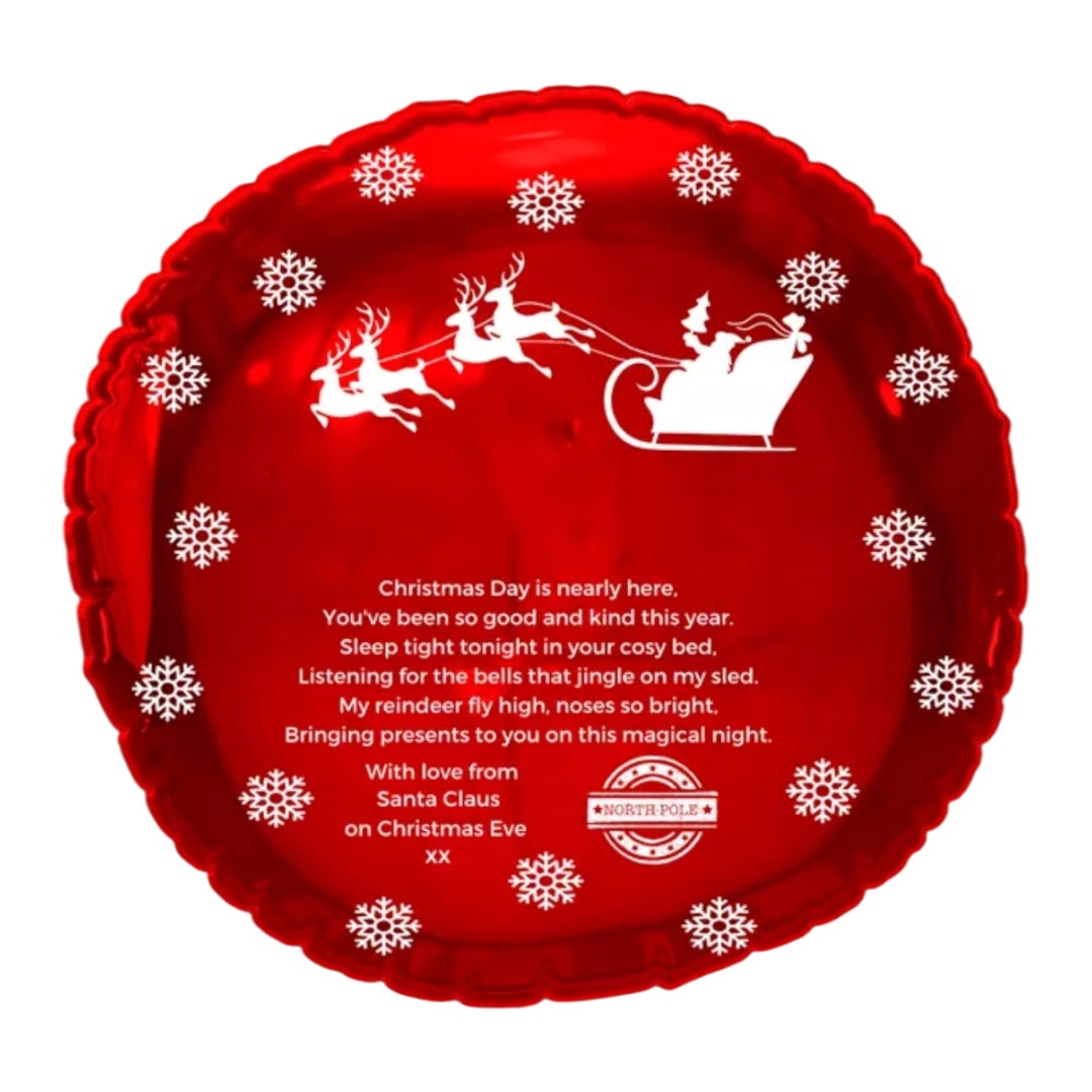 Personalised Christmas Eve Balloon