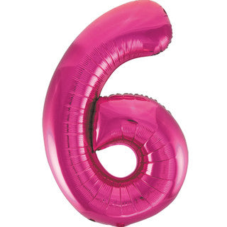 Unique Pink 6 Balloon