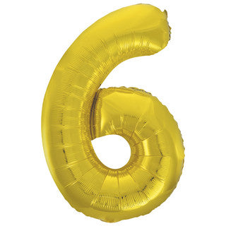Unique Gold 6 Balloon