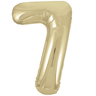 Unique White Gold 7 Balloon
