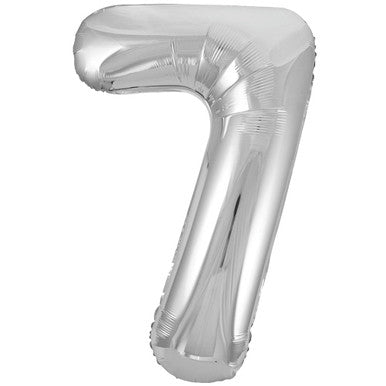 Unique Silver 7 Balloon