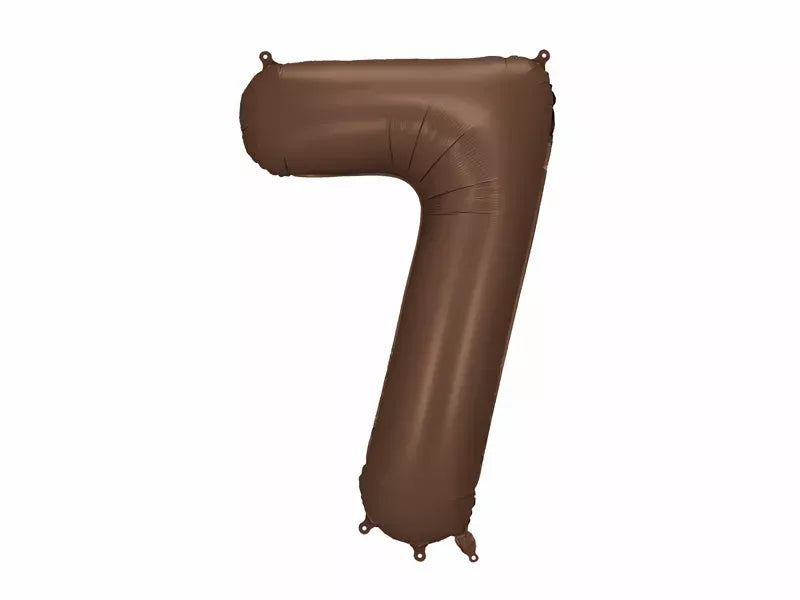 PartyDeco Mocha 7 Balloon