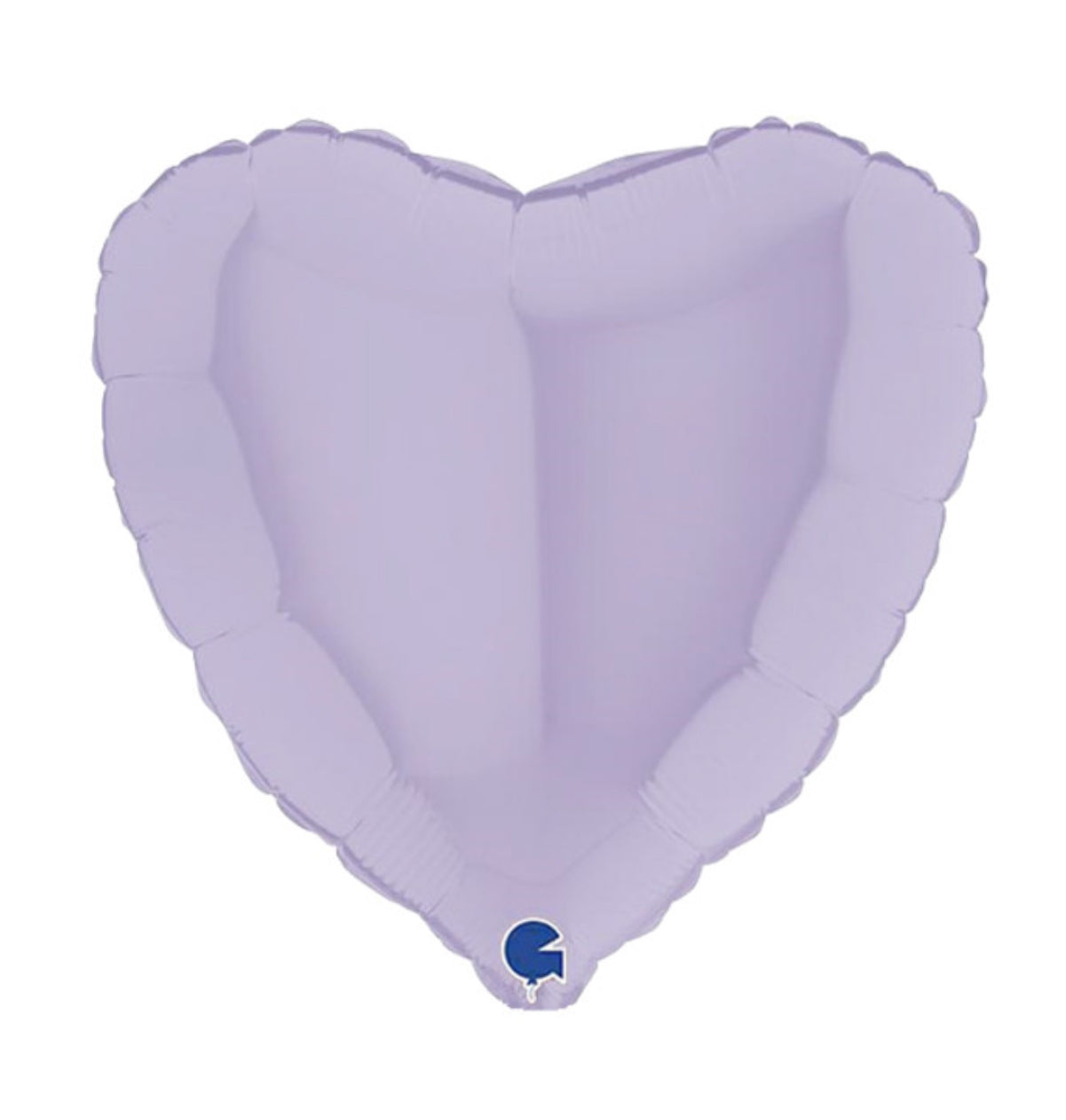 Lilac Heart Balloon Matte
