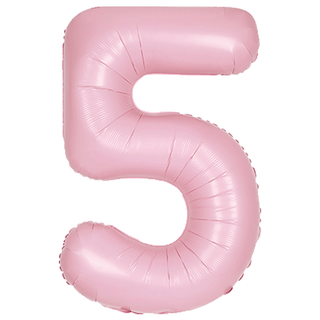 Unique Pastel Pink 5 Balloon