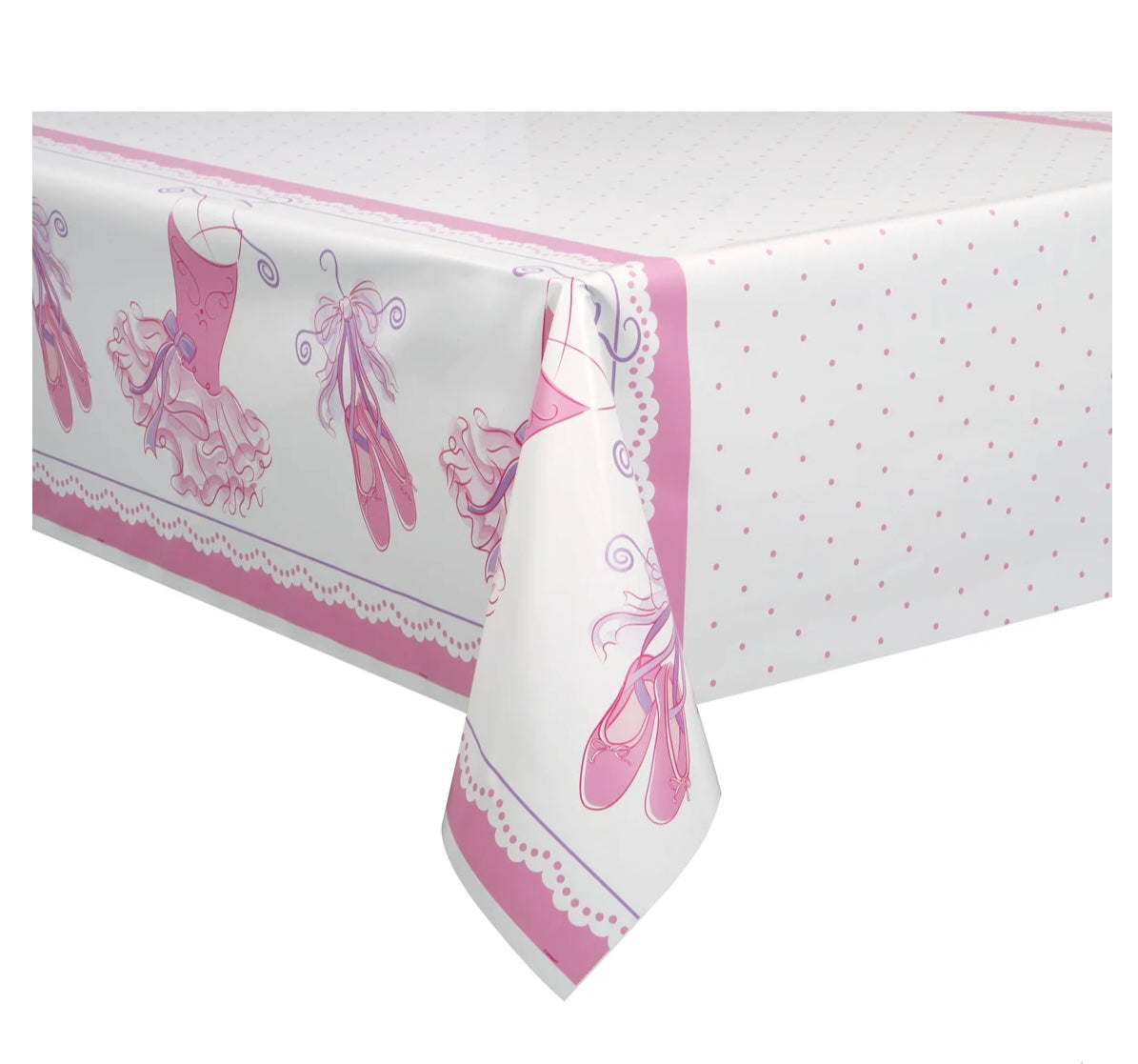 Ballerina Birthday Tablecloth