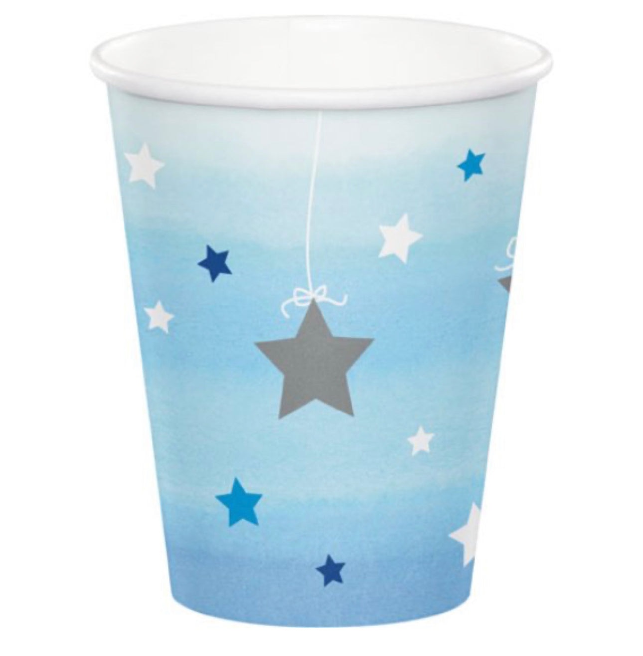 Twinkle Twinkle Little Star Blue Paper Cups