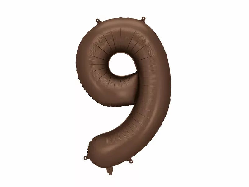 PartyDeco Mocha 9 Balloon