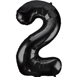 Unique Black 2 Balloon