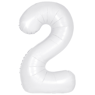 Unique White 2 Balloon