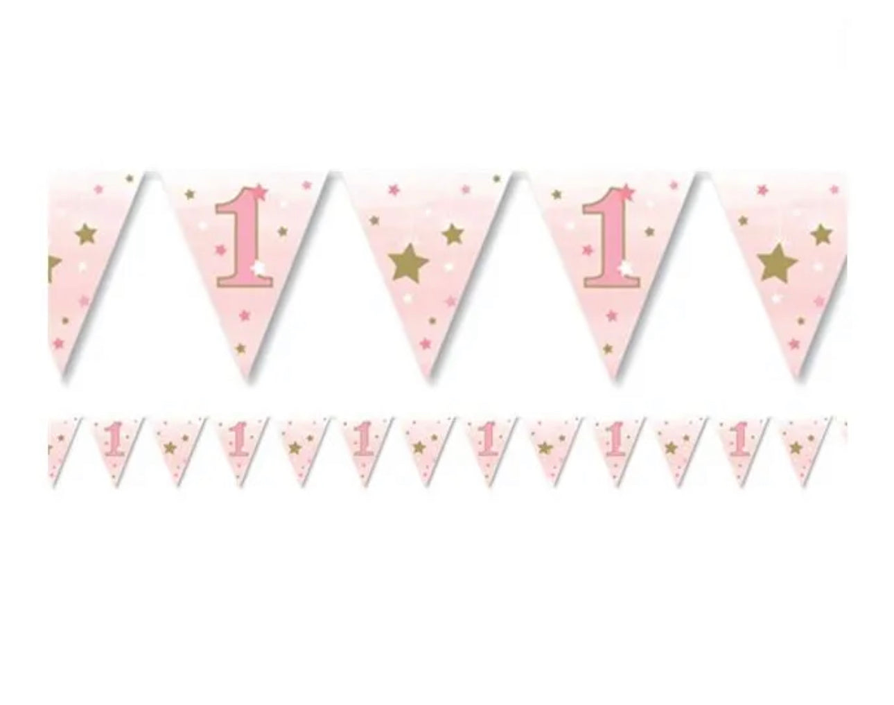 Twinkle Twinkle Little Star Pink Bunting