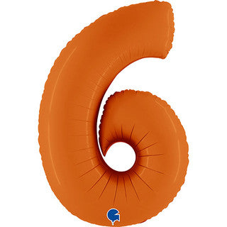 Grabo Matte Orange 6 Balloon