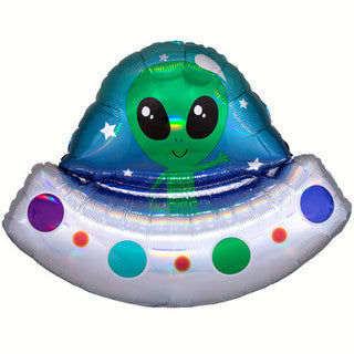 Alien Spaceship Shape Balloon
