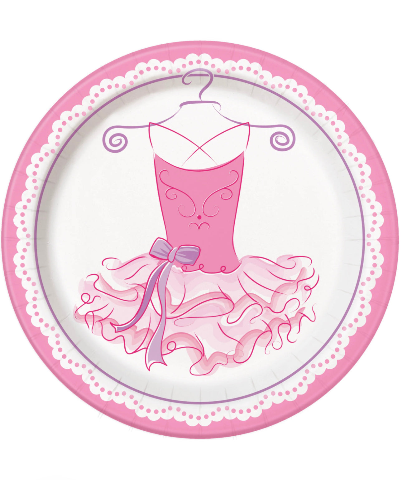 Ballerina Birthday Plates