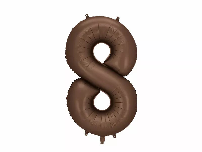 PartyDeco Mocha 8 Balloon