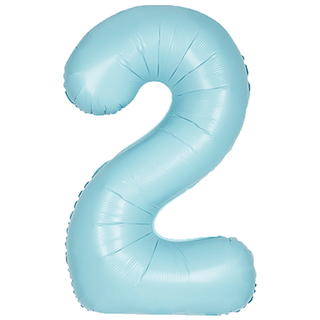 Unique Pastel Blue 2 Balloon