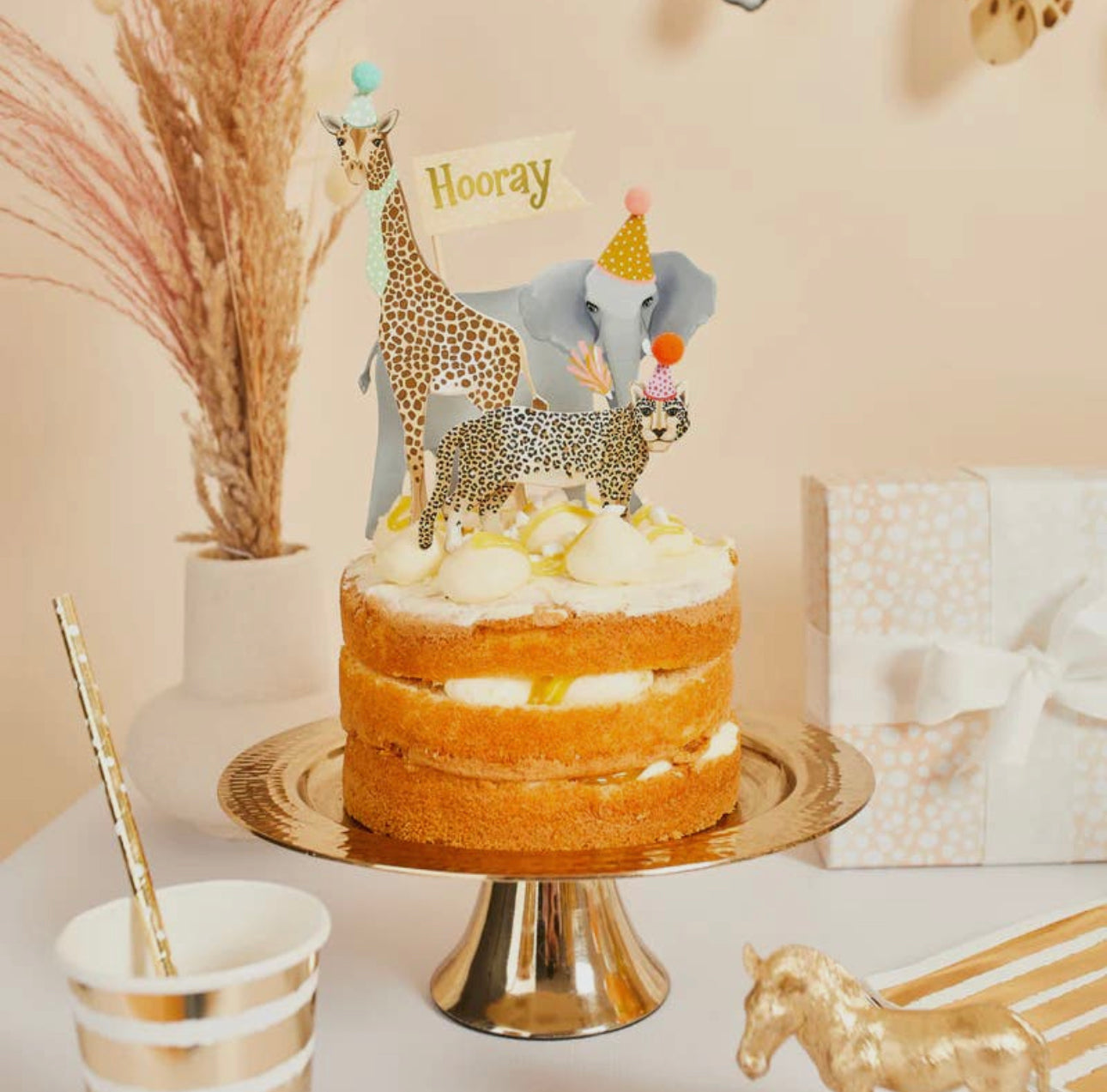 Animal Cake Toppers