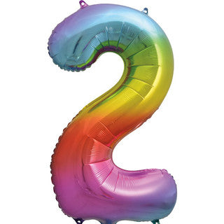 Unique Rainbow 2 Balloon