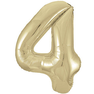 Unique White Gold 4 Balloon