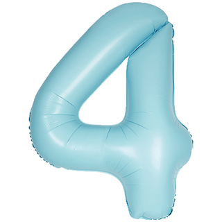 Unique Pastel Blue 4 Balloon