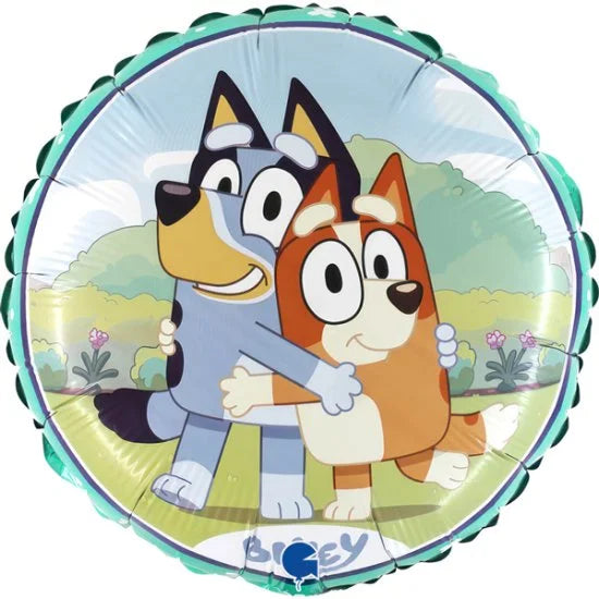 Bluey Round Ballon