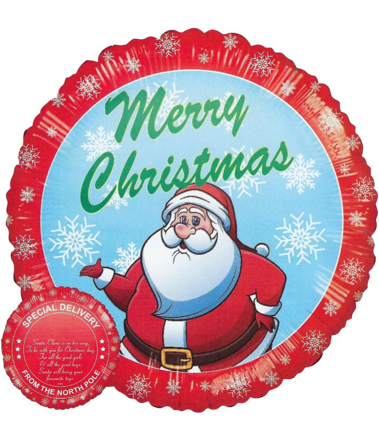 Personalised Christmas Eve Balloon