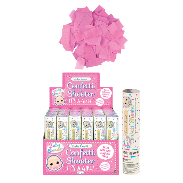 Gender Reveal Cannon Pink