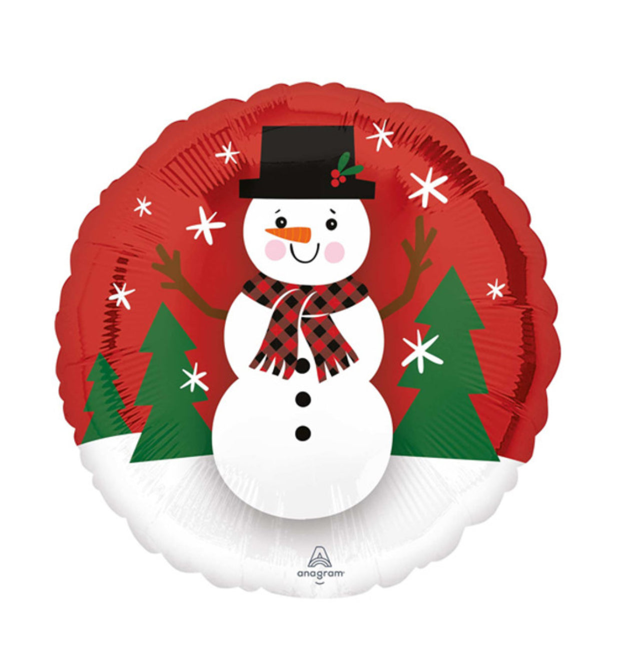 Snowman balloon