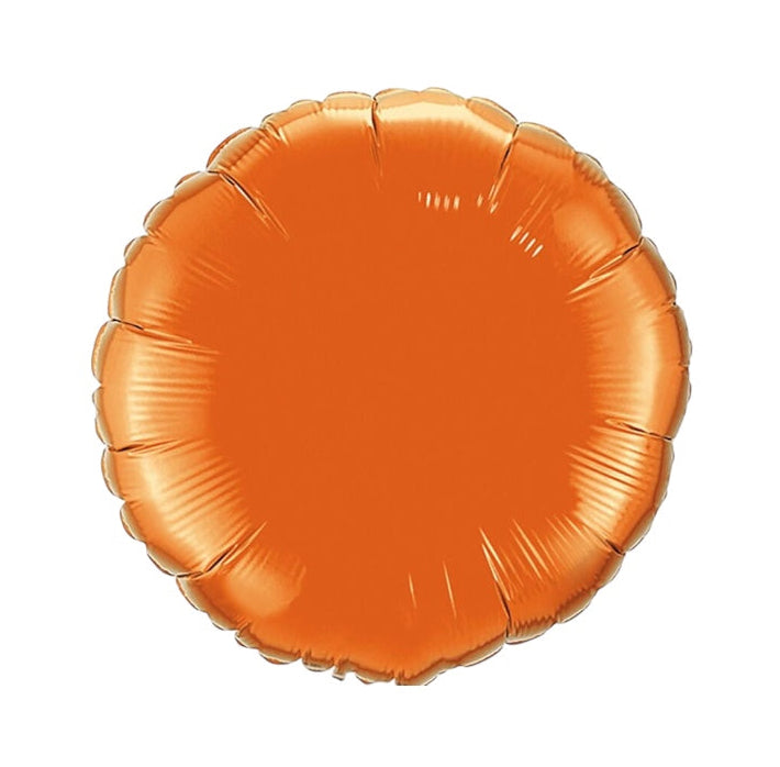 Orange Foil Balloon