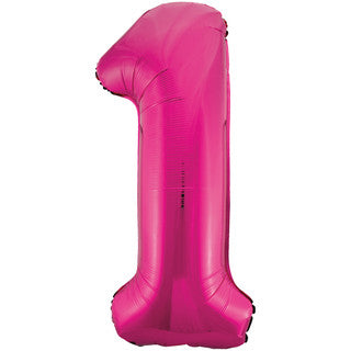 Unique Pink 1 Balloon