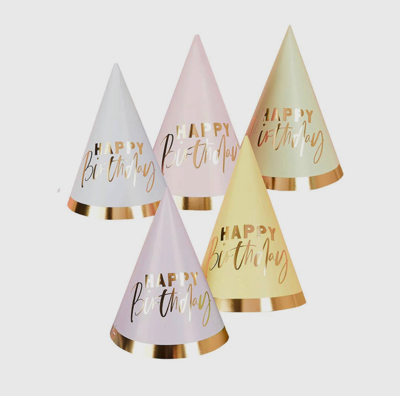 Pastel Party Hats