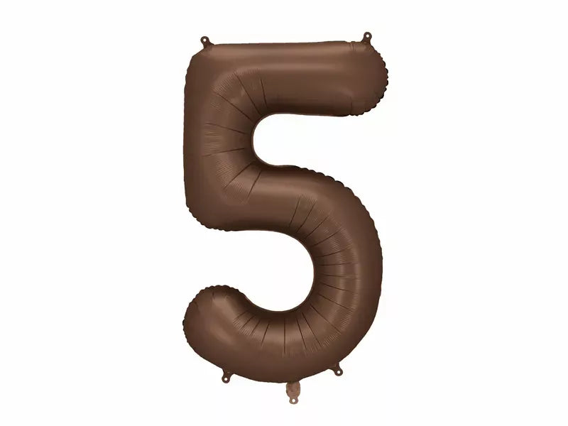 PartyDeco Mocha 5 Balloon
