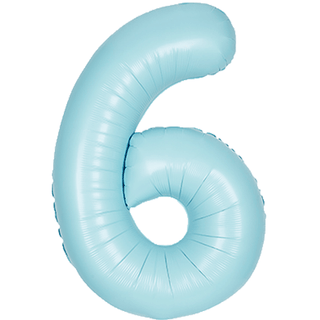 Unique Pastel Blue 6 Balloon