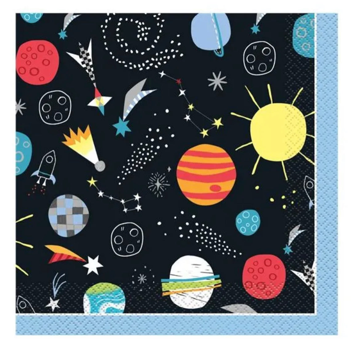Space Party Napkins
