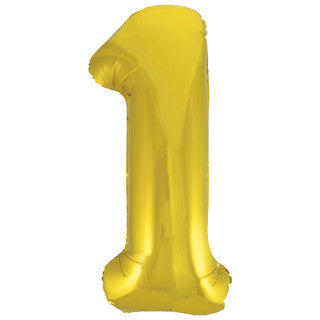 Unique Gold 1 Balloon