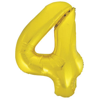 Unique Gold 4 Balloon