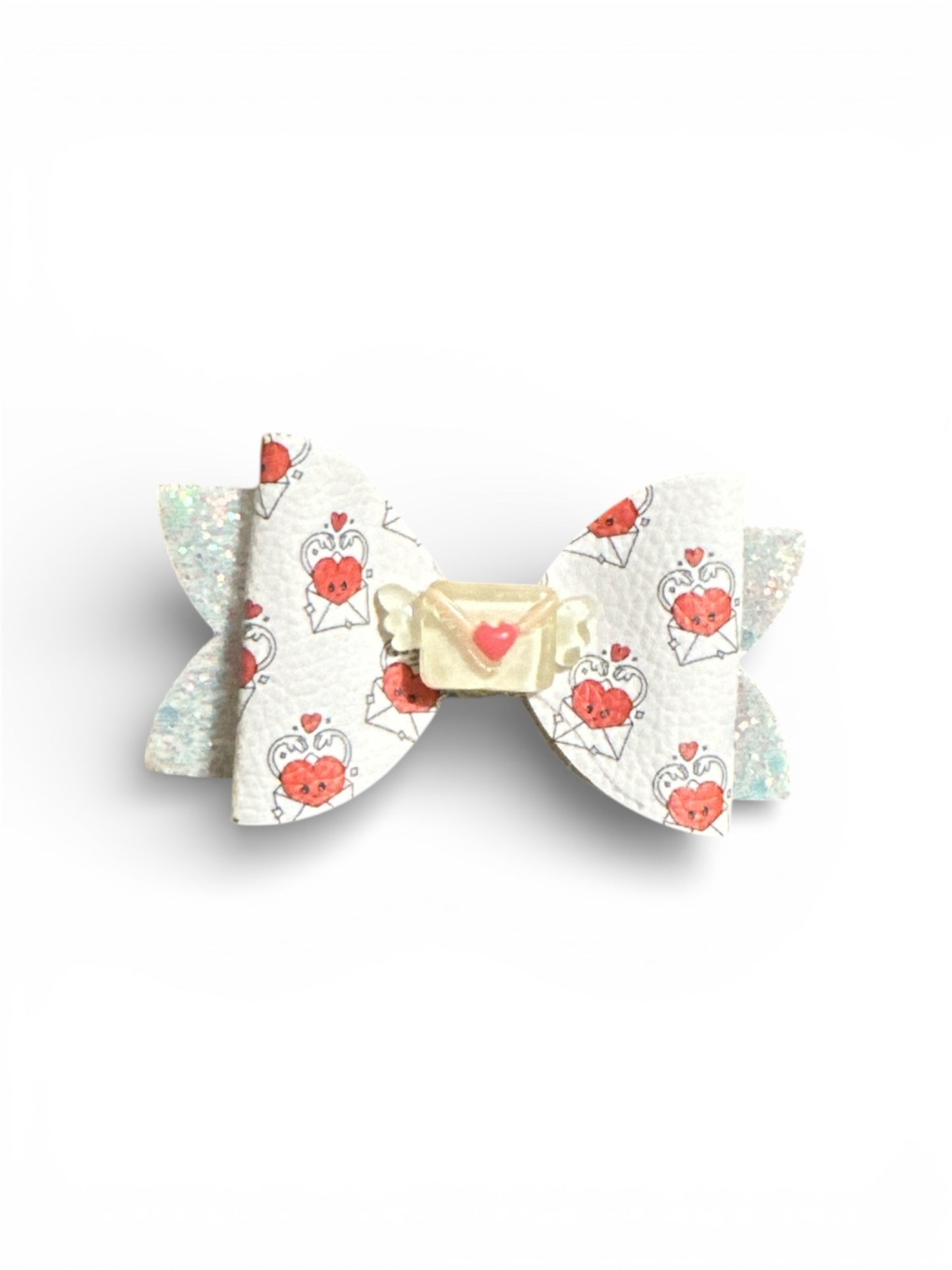 Love Letter Glitter Bow