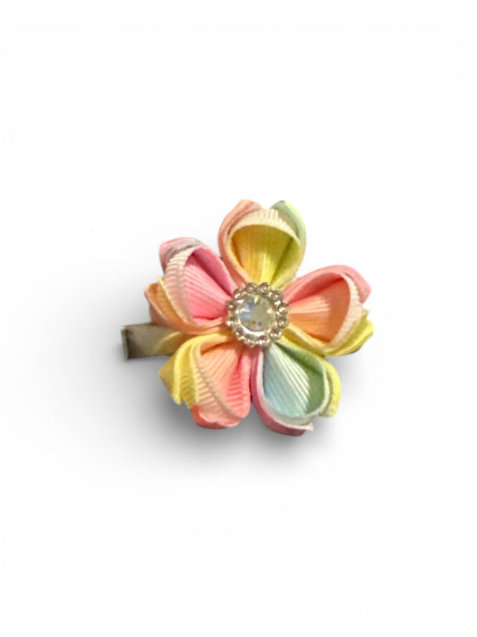 Pastel Flower Clip