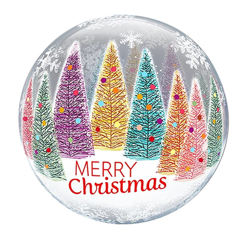 Merry Christmas Bubble Balloon