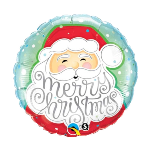 Merry Christmas Santa Balloon
