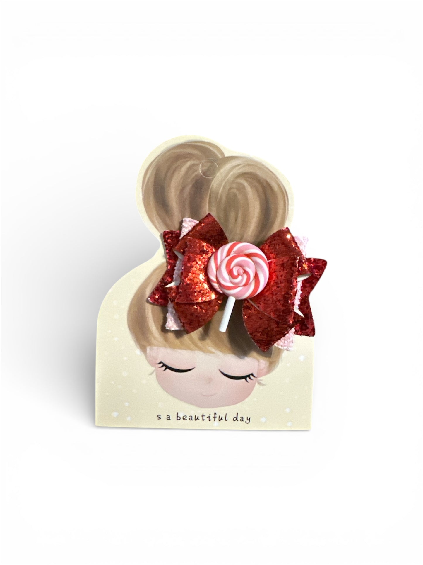 Sweetie Double Glitter Bow