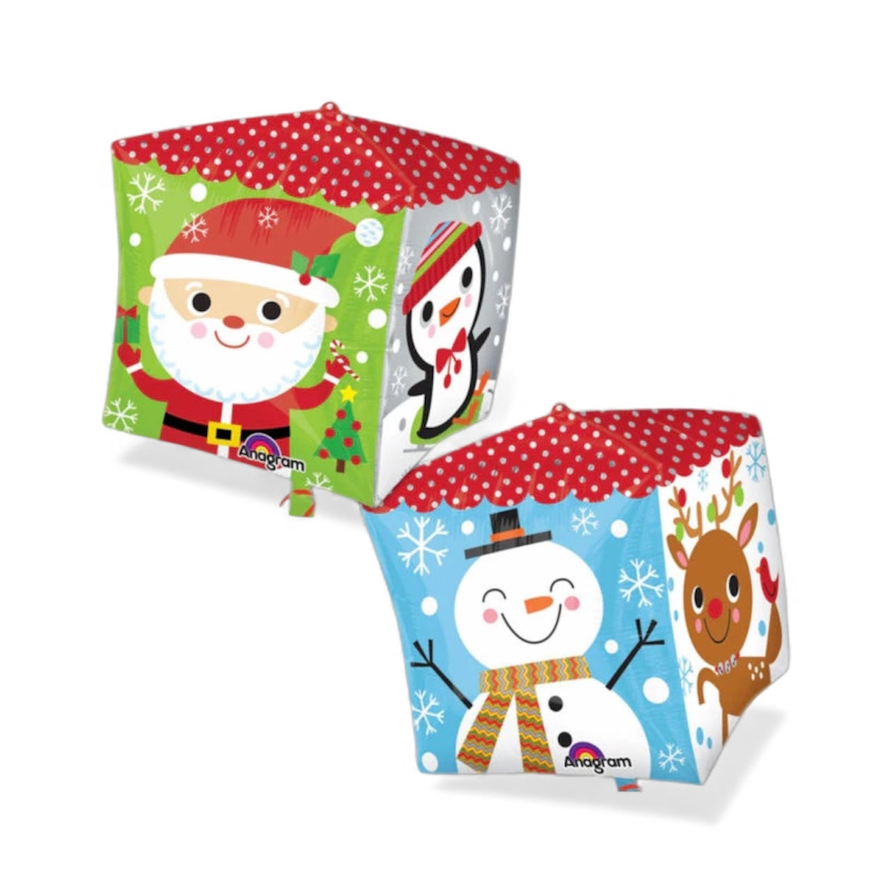 Christmas Cubez Balloon