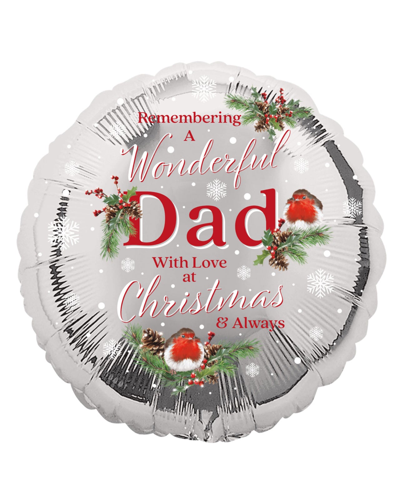 Dad Christmas Remembrance Balloon