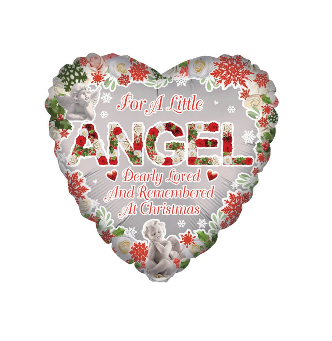 Little Angel Christmas Memory Balloon