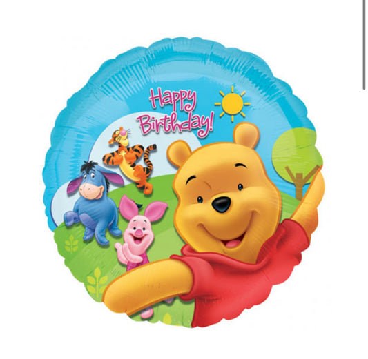 Winnie the Pooh Birthday Balloon