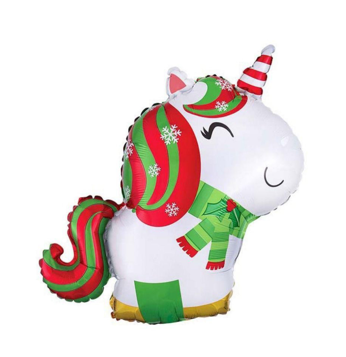 Christmas Unicorn Balloon