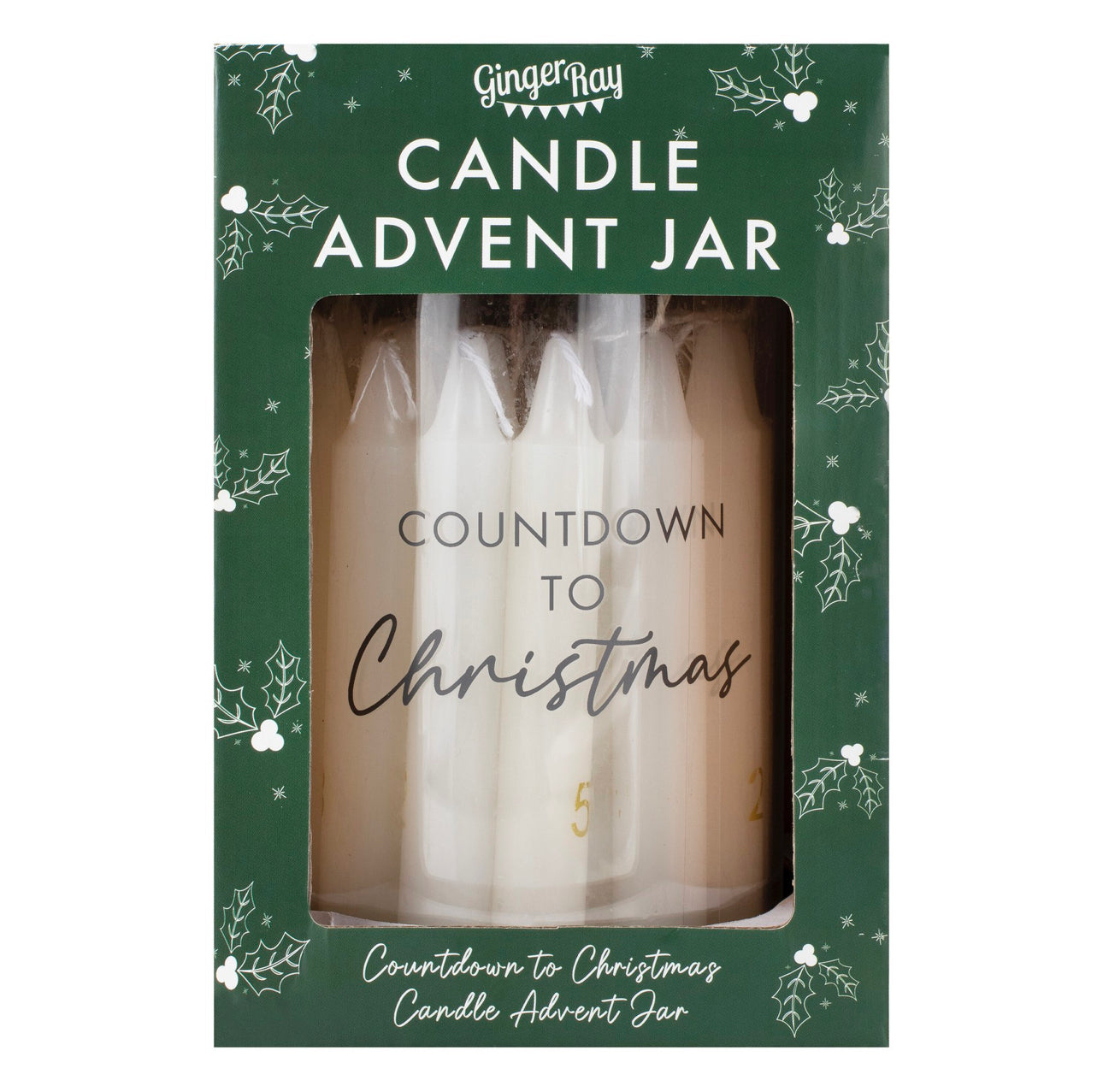 Candle Advent Jar