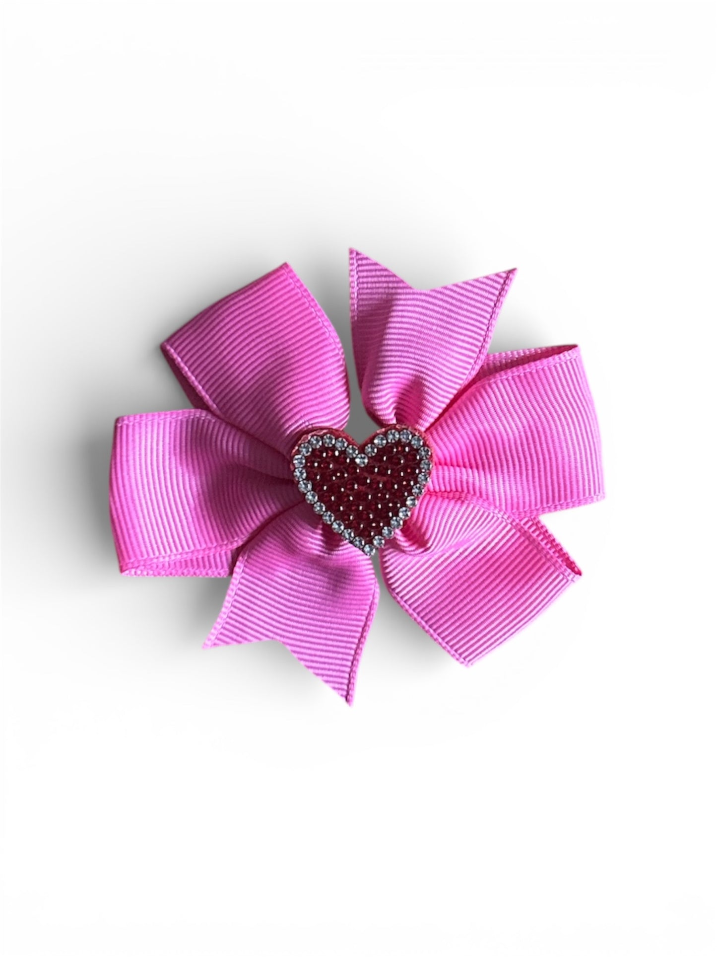 Pinwheel Heart Bow